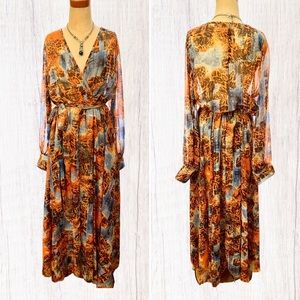 Spyzone Exchange “Diva” dress in Ocean Leo- XL